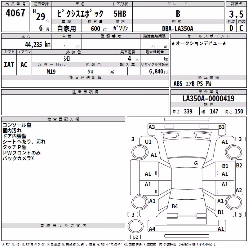 TOYOTA PIXIS EPOCH