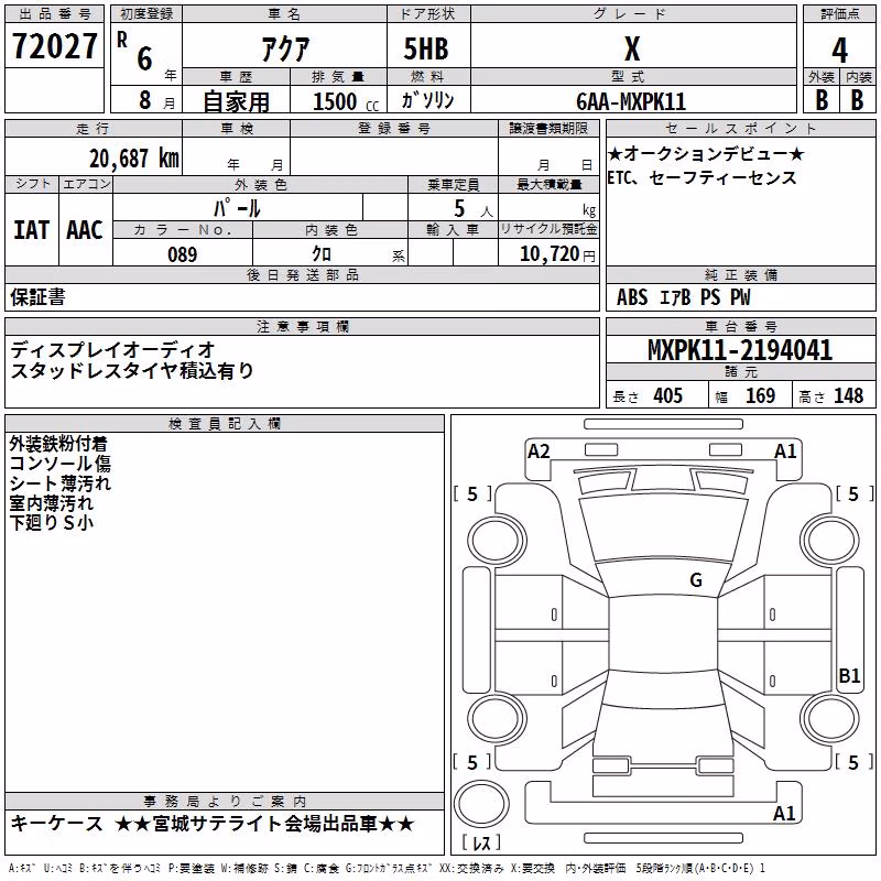 TOYOTA AQUA