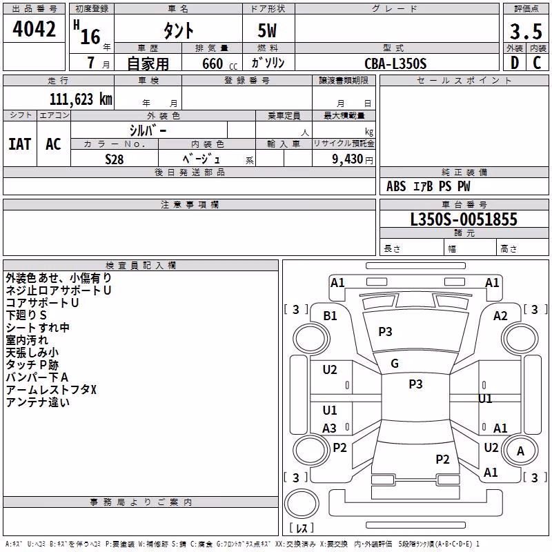 DAIHATSU TANTO