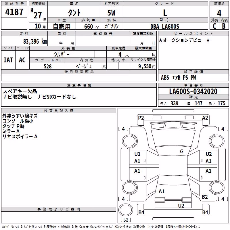 DAIHATSU TANTO