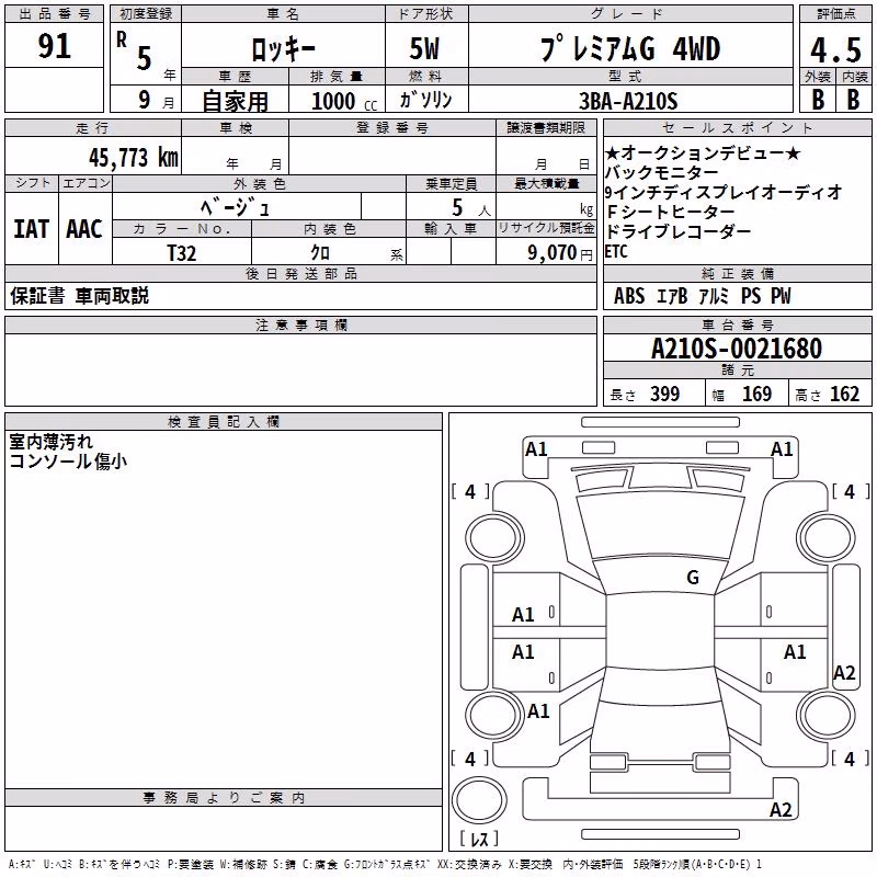 DAIHATSU ROCKY