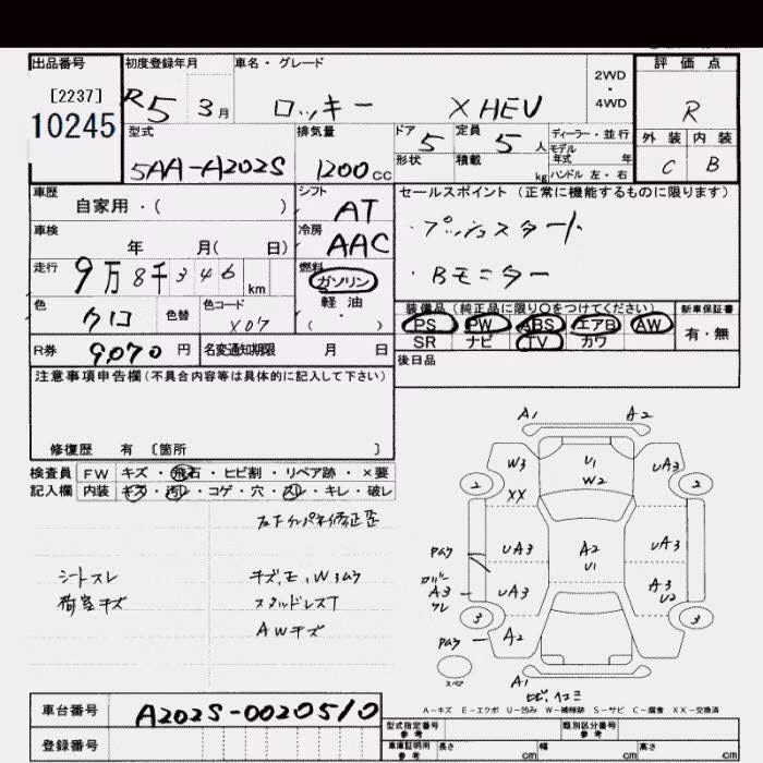 DAIHATSU ROCKY