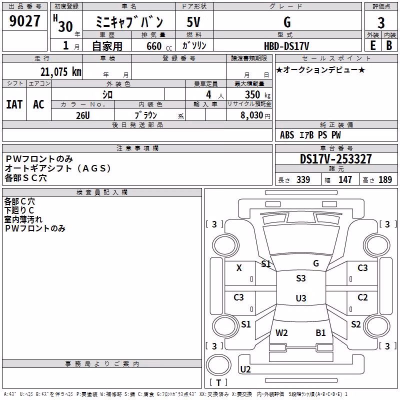 MITSUBISHI MINICAB