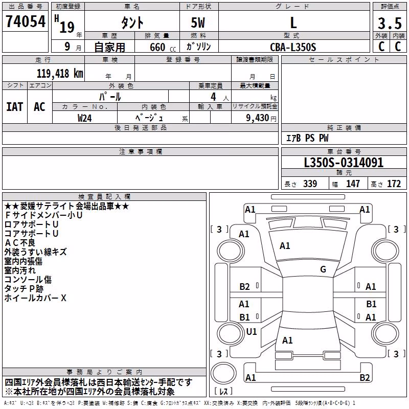 DAIHATSU TANTO
