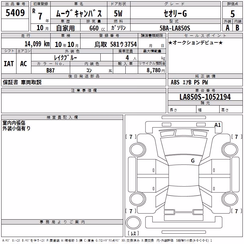 DAIHATSU MOVE CANBUS