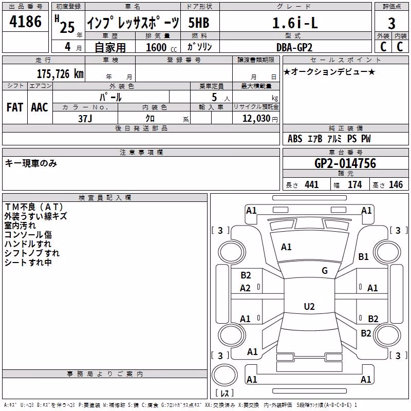 SUBARU IMPREZA