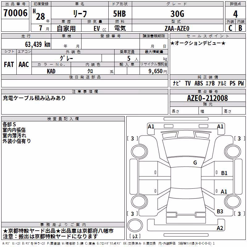 NISSAN LEAF