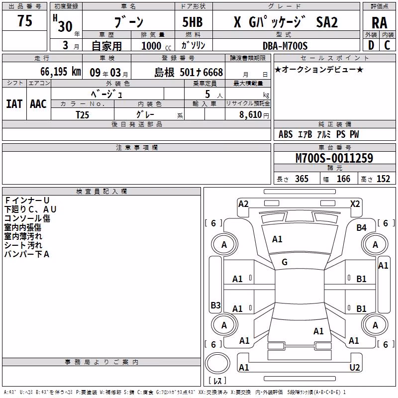 DAIHATSU BOON