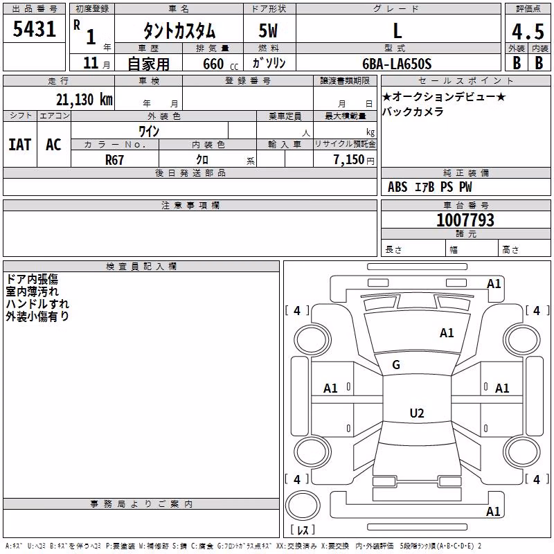 DAIHATSU TANTO