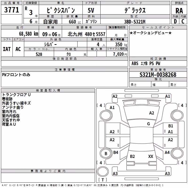 TOYOTA PIXIS VAN