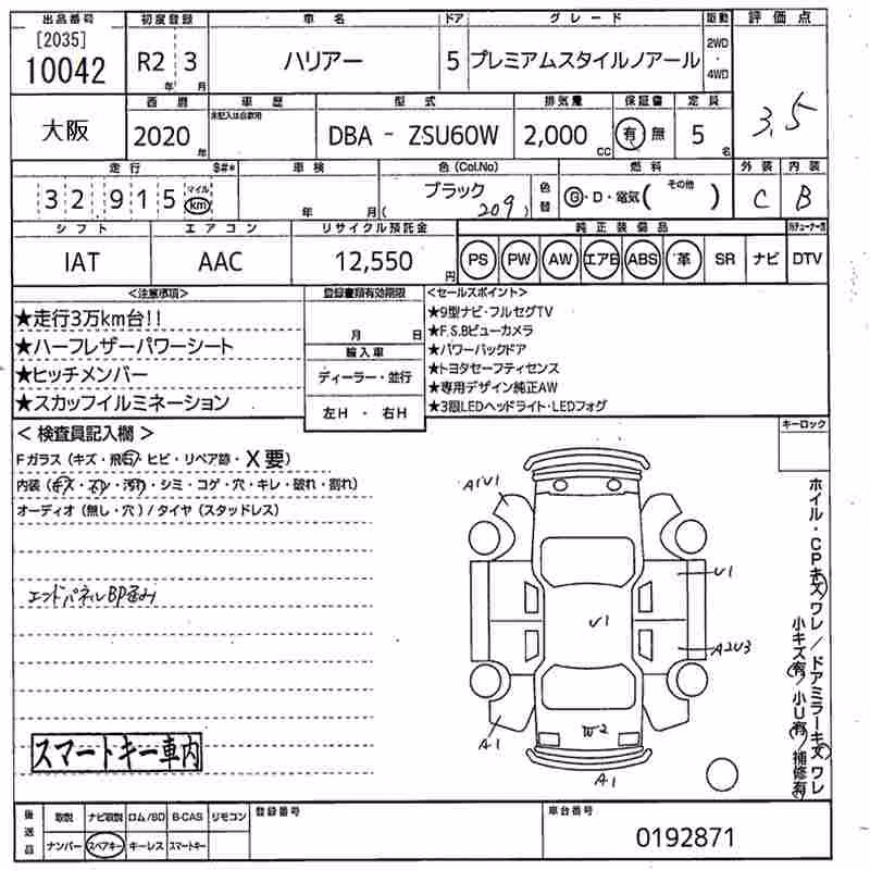 TOYOTA HARRIER