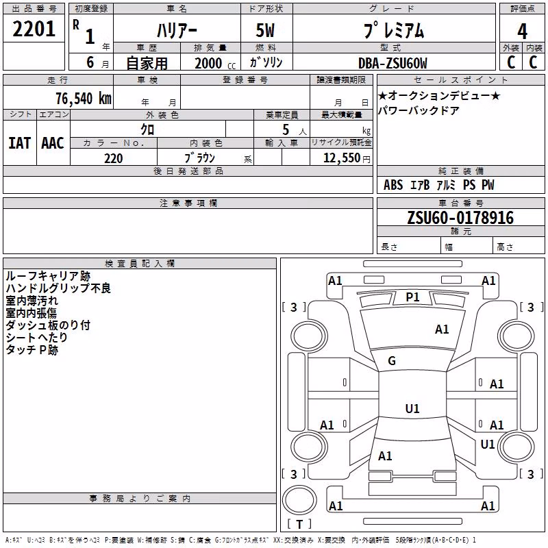 TOYOTA HARRIER