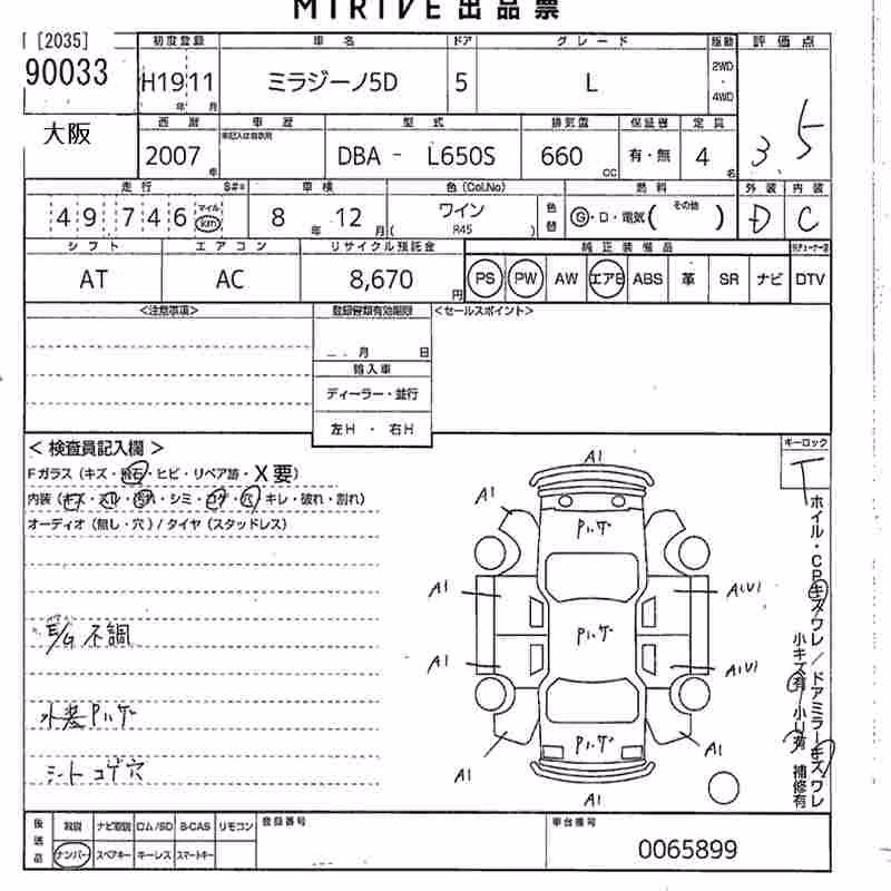 DAIHATSU MIRA GINO