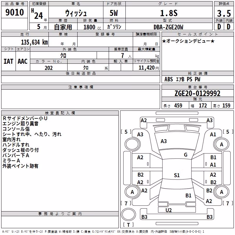TOYOTA WISH