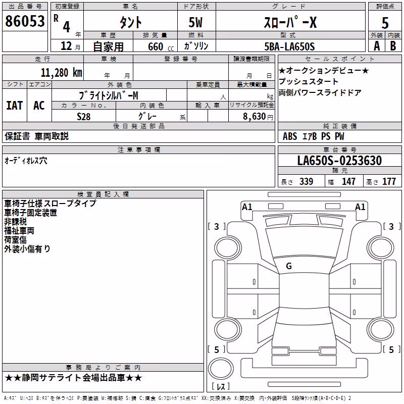 DAIHATSU TANTO
