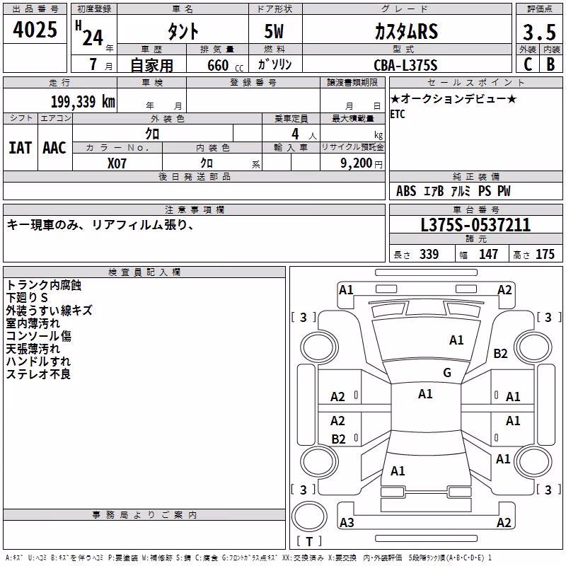 DAIHATSU TANTO