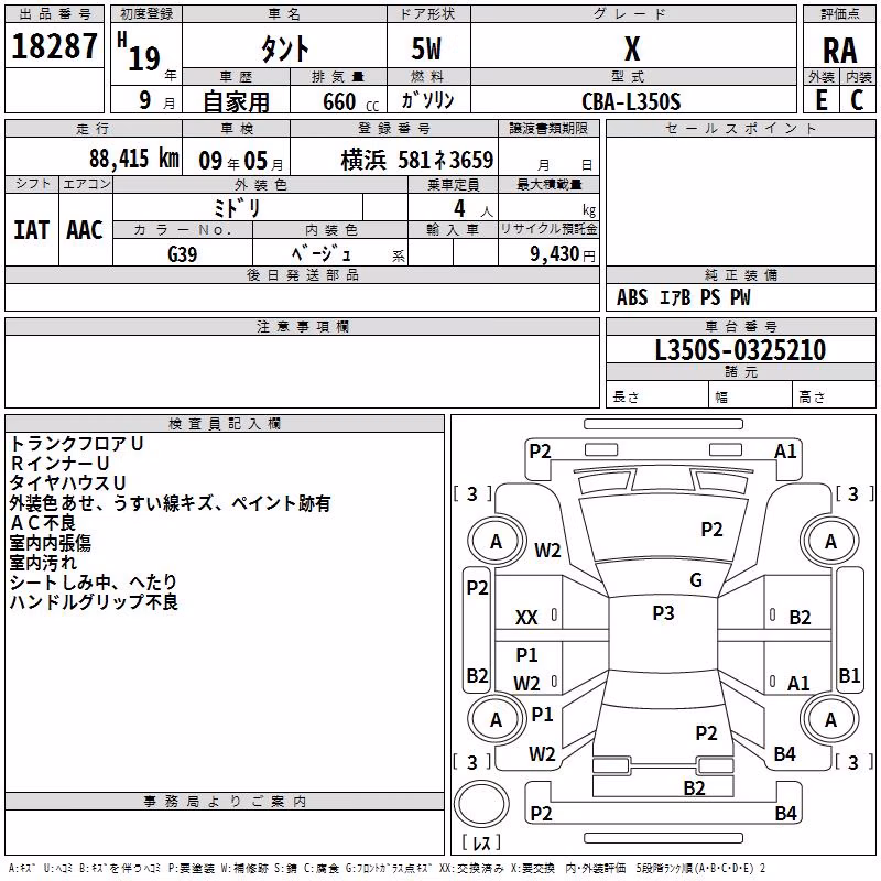 DAIHATSU TANTO
