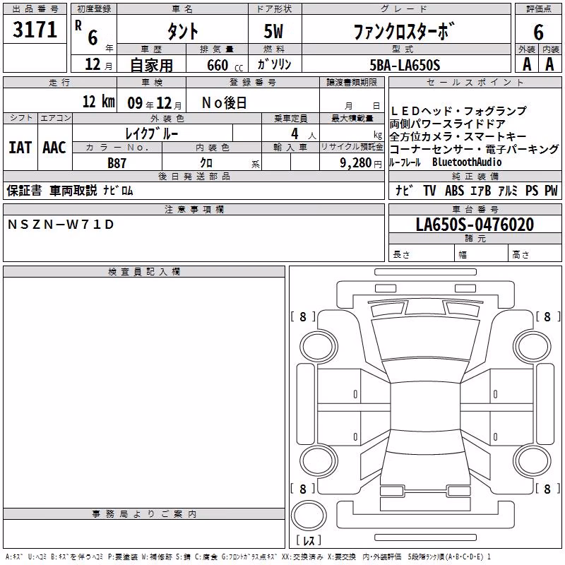 DAIHATSU TANTO