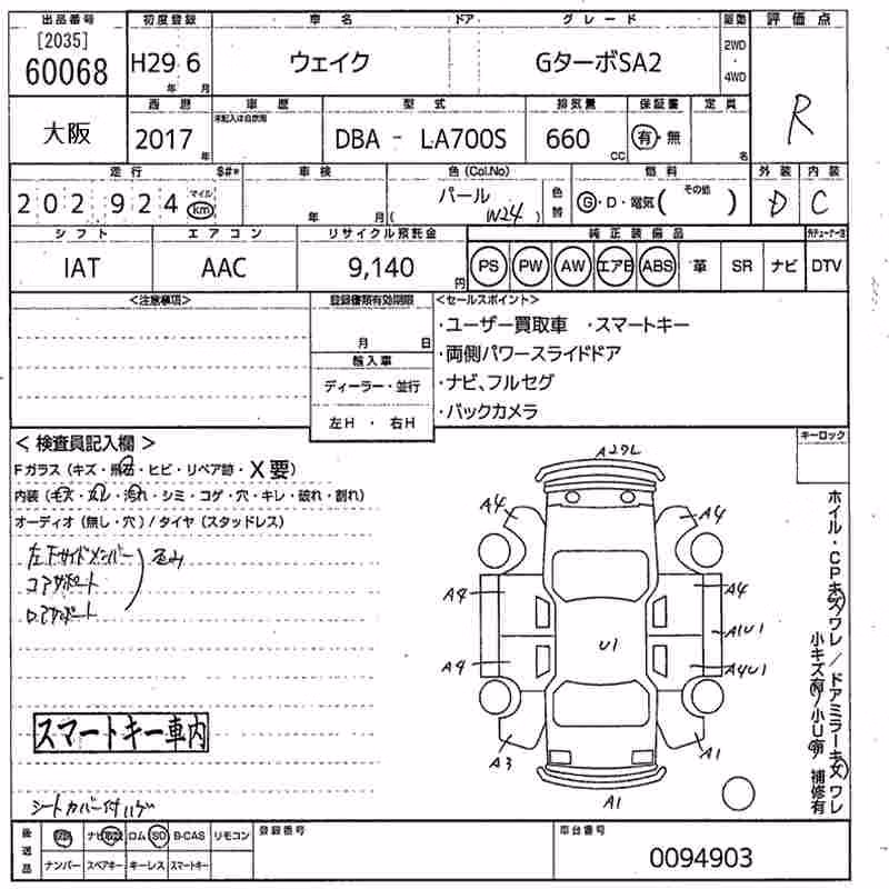 DAIHATSU WAKE