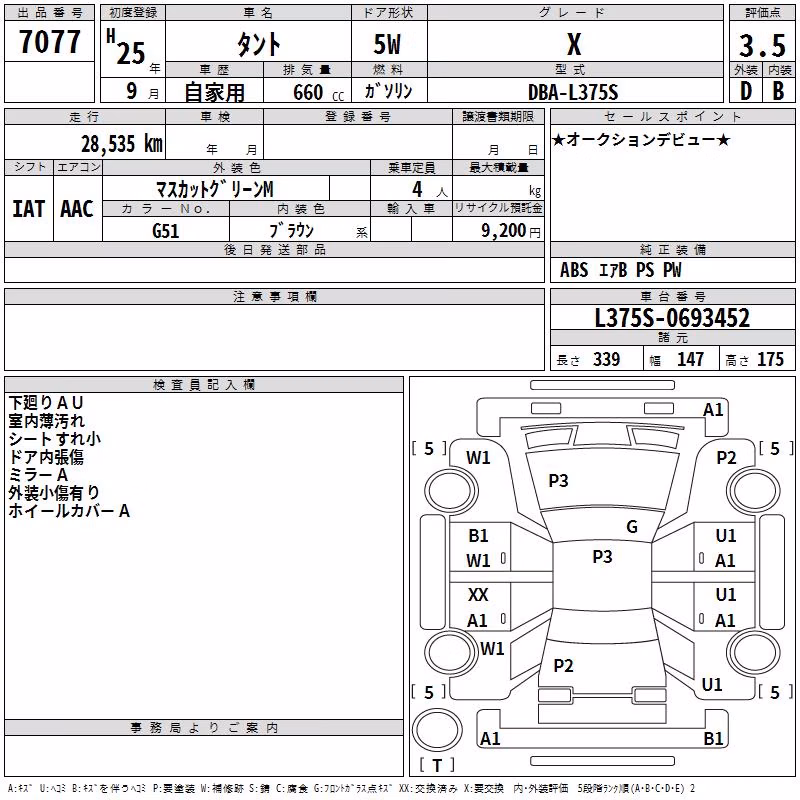 DAIHATSU TANTO