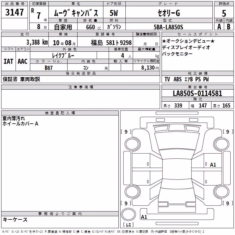 DAIHATSU MOVE CANBUS