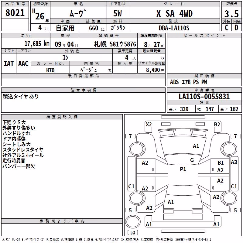 DAIHATSU MOVE