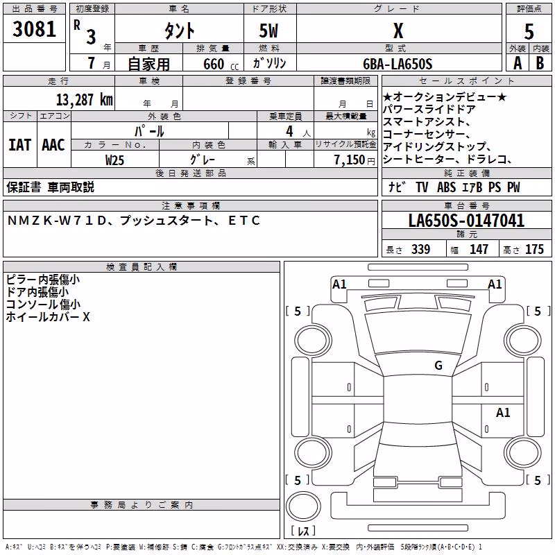 DAIHATSU TANTO
