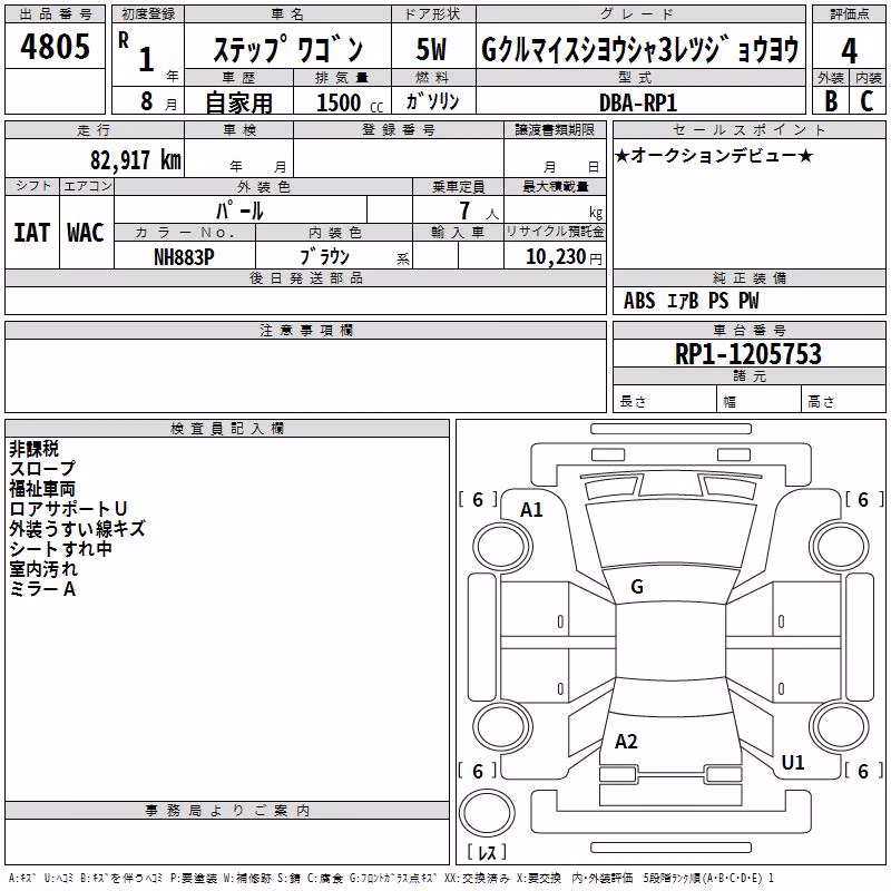 HONDA STEPWGN