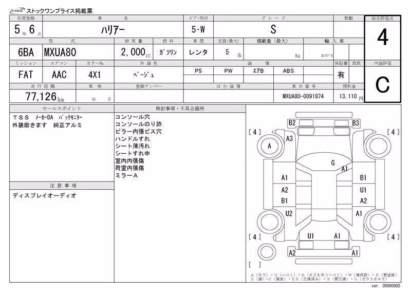 TOYOTA HARRIER