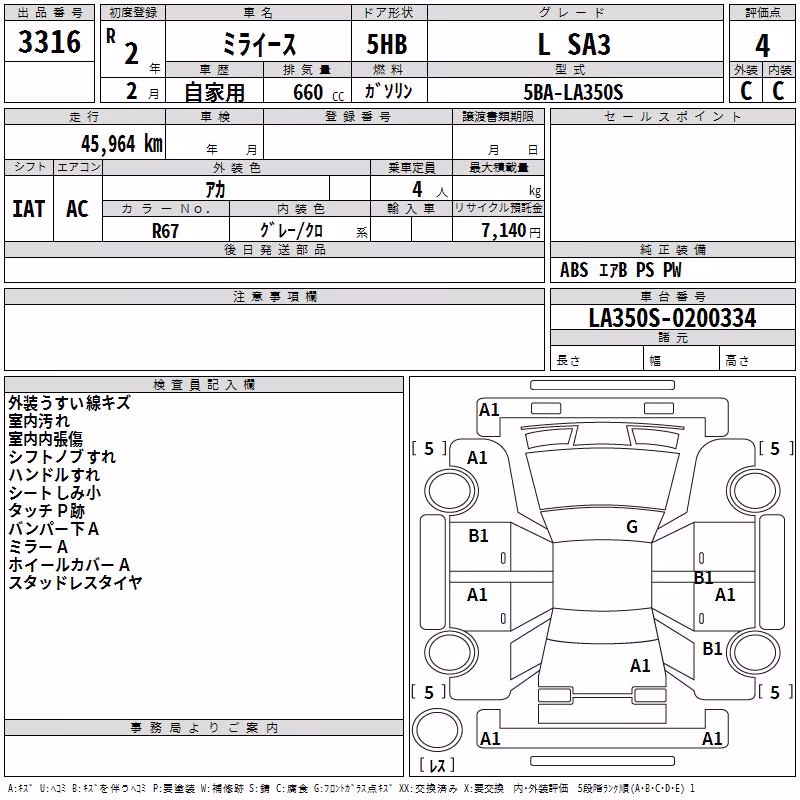 DAIHATSU MIRA E:S