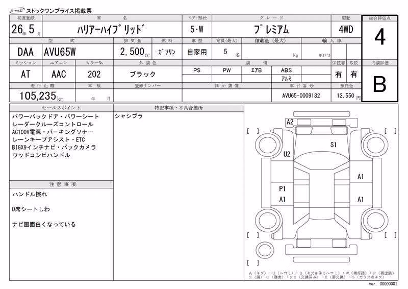 TOYOTA HARRIER