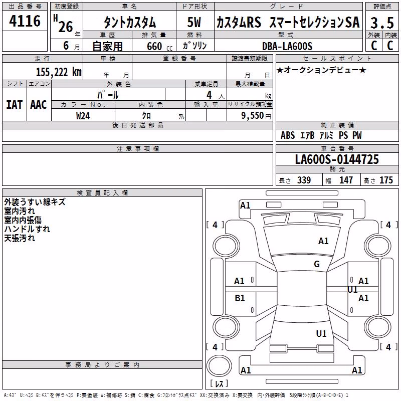 DAIHATSU TANTO