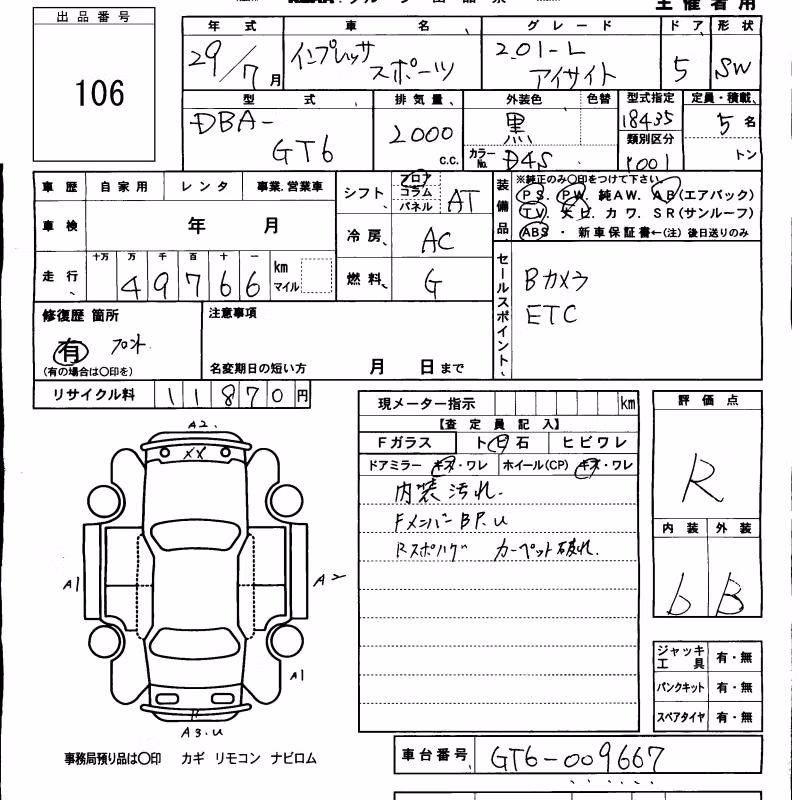 SUBARU IMPREZA
