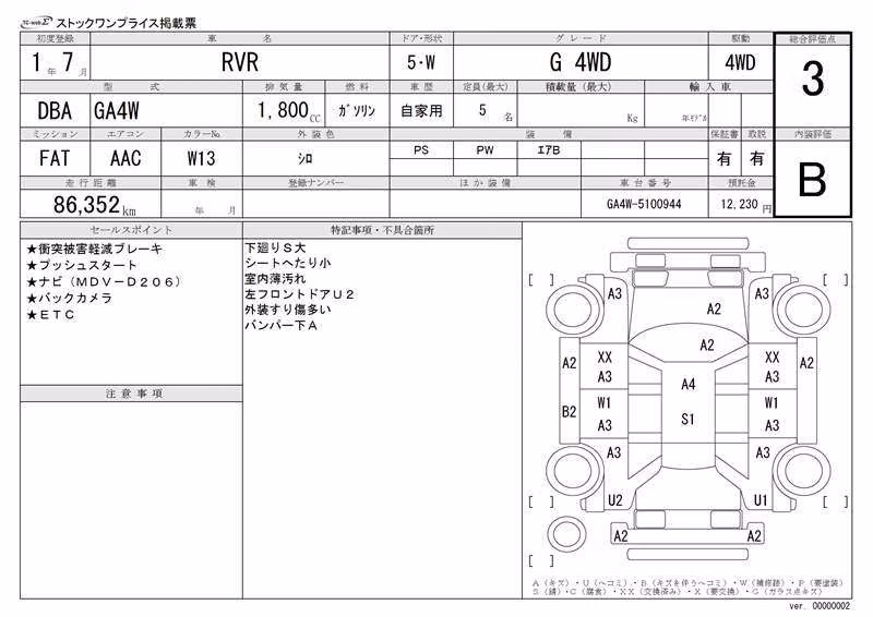 MITSUBISHI RVR