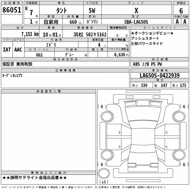 DAIHATSU TANTO