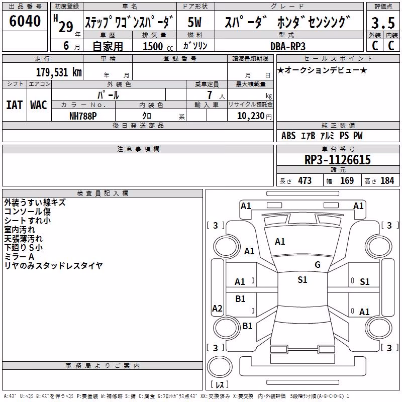 HONDA STEPWGN