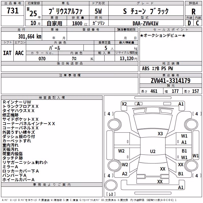 TOYOTA PRIUS ALPHA
