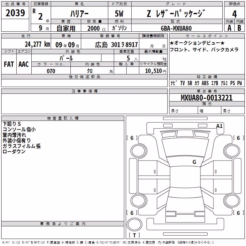 TOYOTA HARRIER