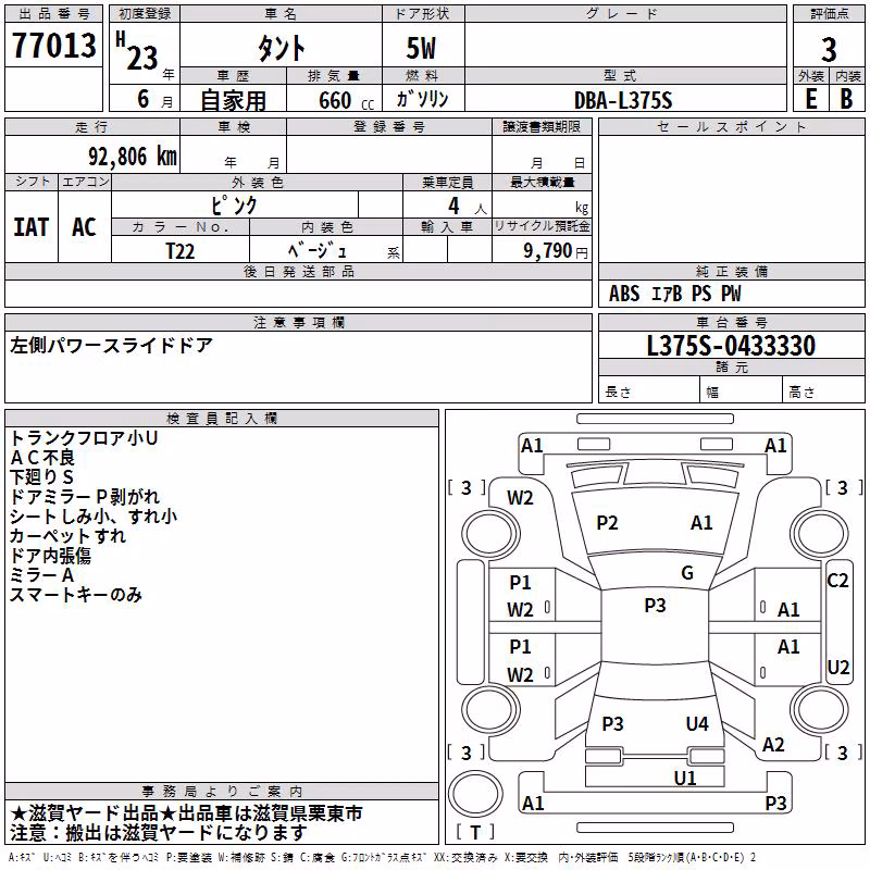 DAIHATSU TANTO