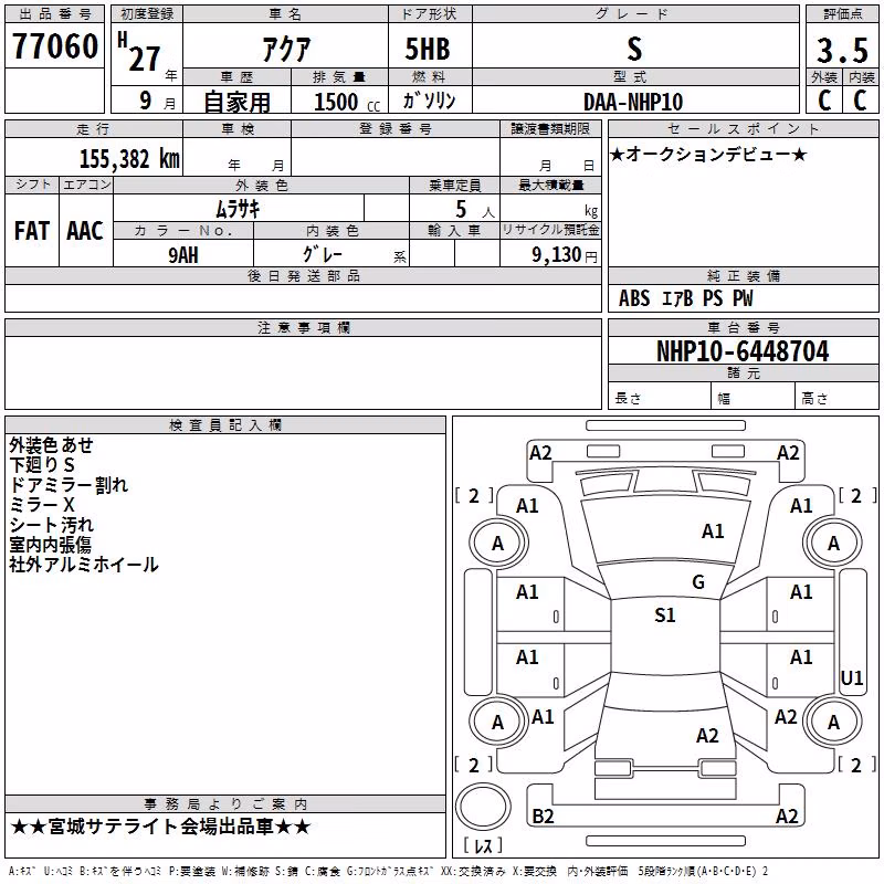 TOYOTA AQUA