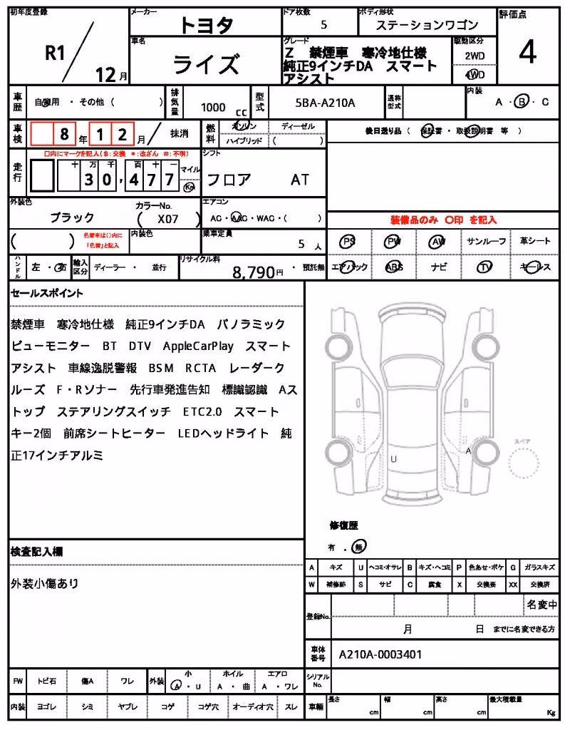 TOYOTA RAIZE