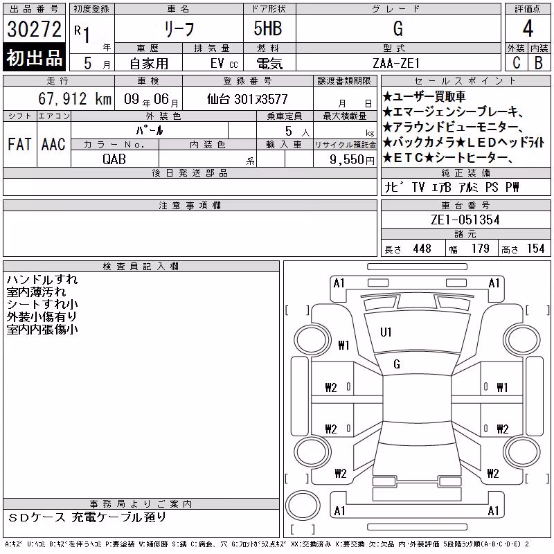 NISSAN LEAF