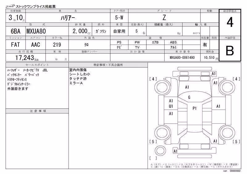 TOYOTA HARRIER
