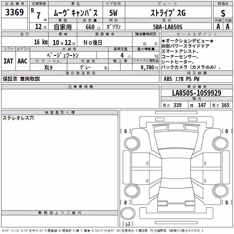 DAIHATSU MOVE CANBUS