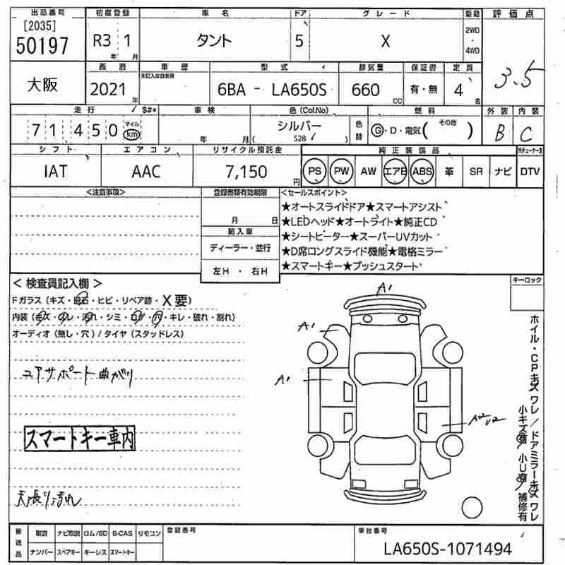 DAIHATSU TANTO