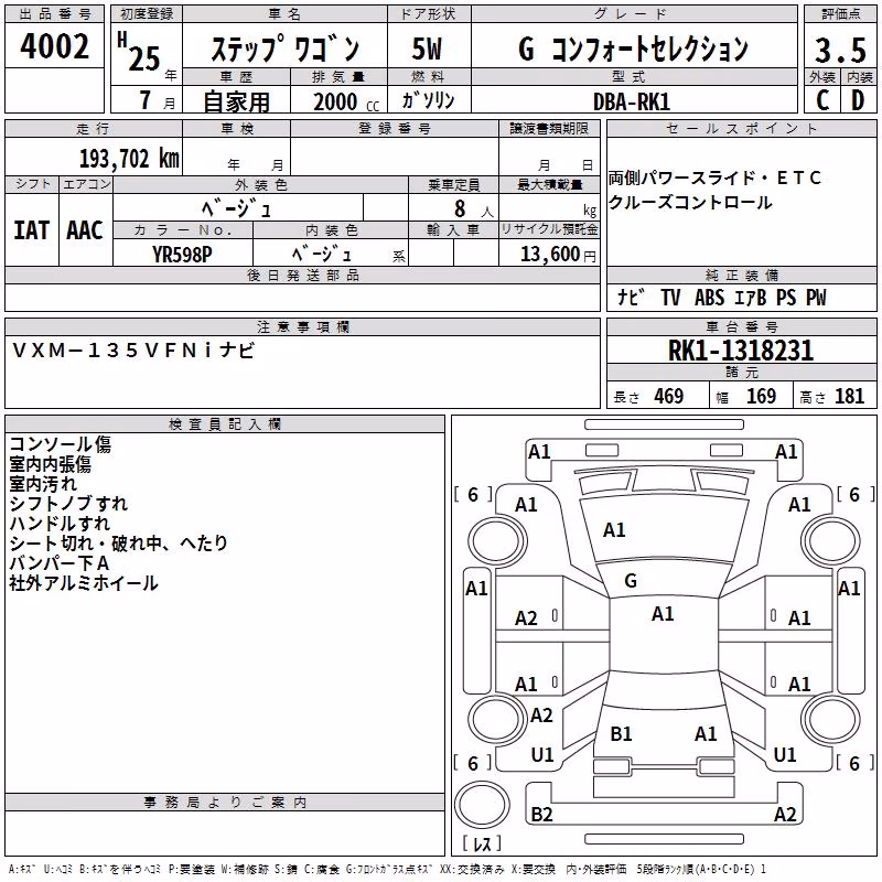 HONDA STEPWGN