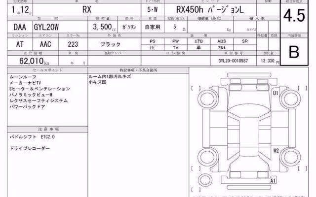 LEXUS RX450H