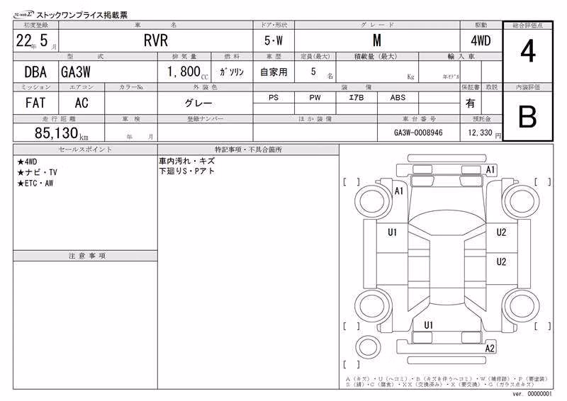 MITSUBISHI RVR