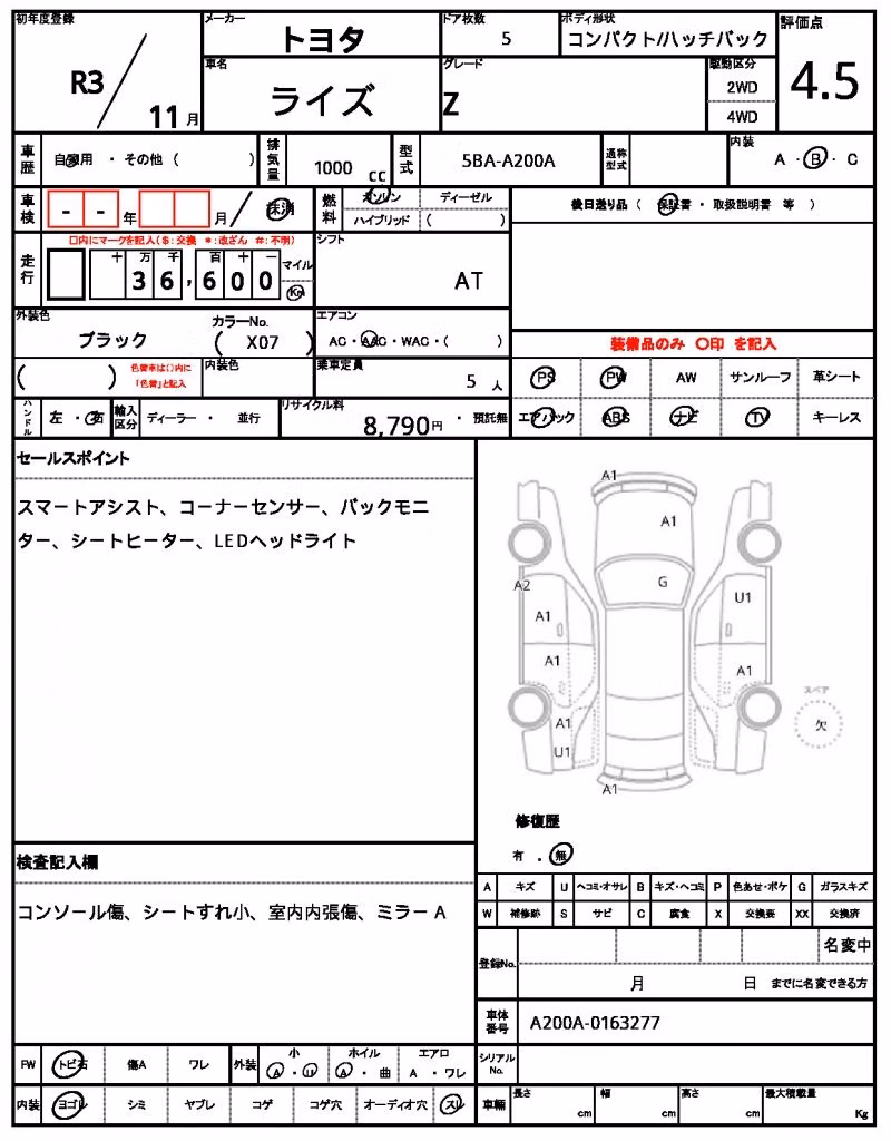 TOYOTA RAIZE