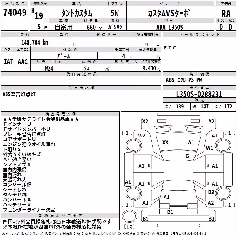 DAIHATSU TANTO